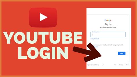 youtube.com login